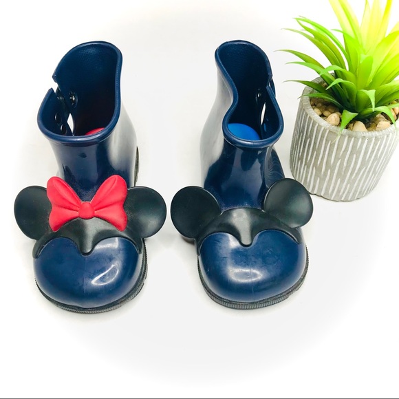 Mini Melissa Other - Mini Melissa x Disney Sugar Minnie Mouse Rainboots